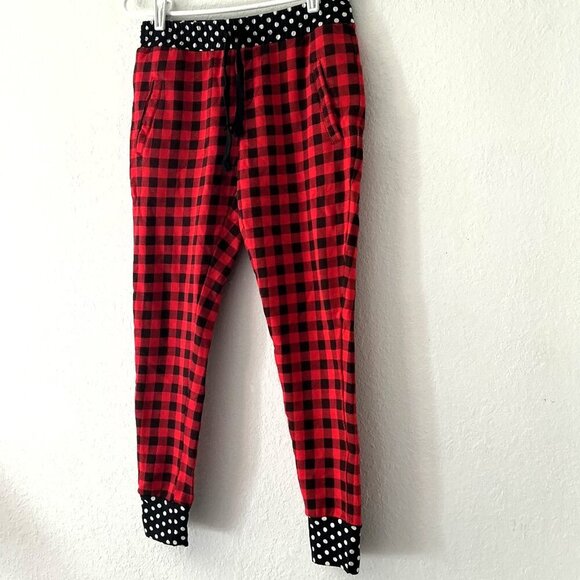 ROGUE BUFFALO PLAID JOGGERS ACTIVEWEAR CASUAL STYLISH LONGE PANTS - Picture 8 of 16